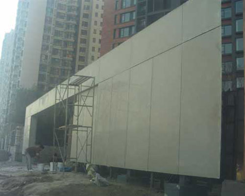 河北无机预涂清水挂板系统