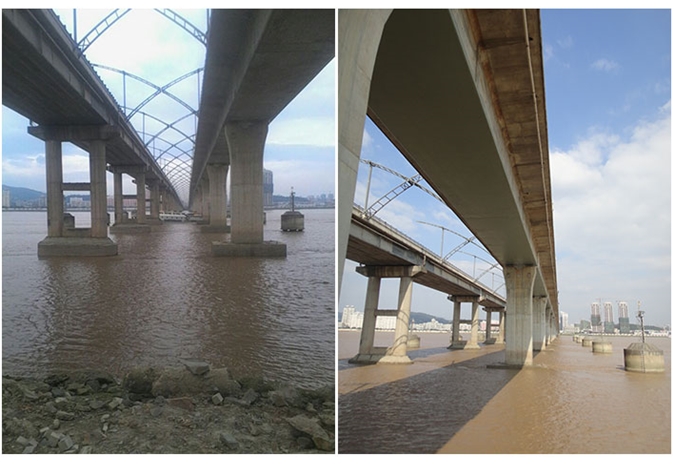 河北飞云江大桥梁底保护修饰